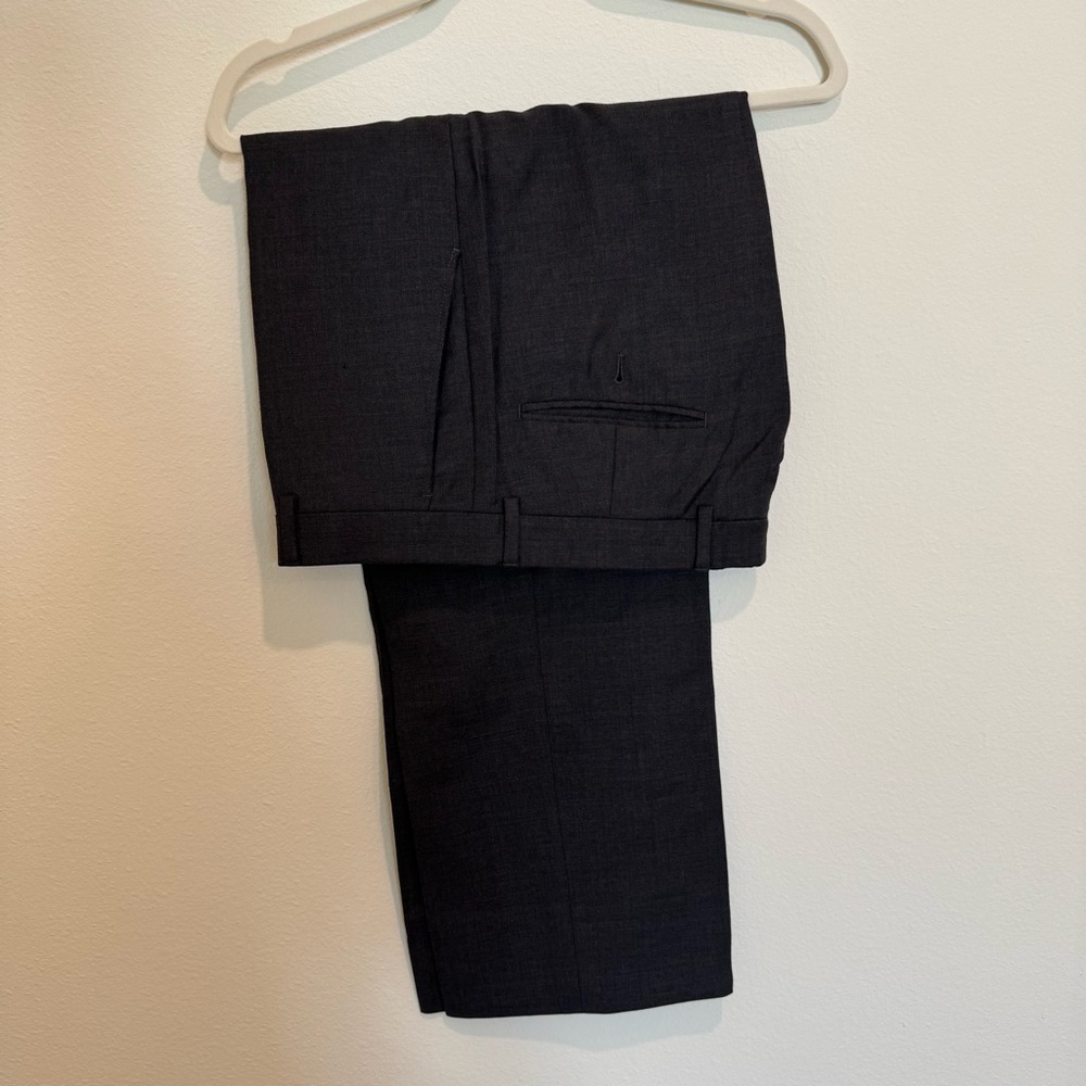 Men's Charcoal Dress Pants